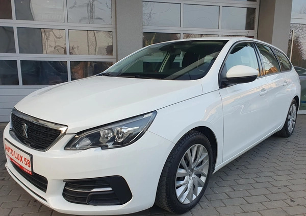 Peugeot 308 cena 39900 przebieg: 163119, rok produkcji 2019 z Warszawa małe 277